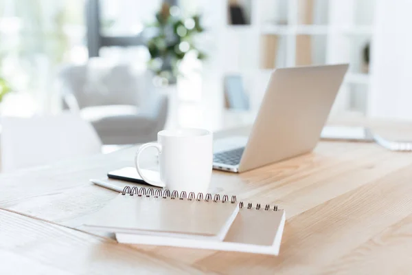 stock photo modern workplace in office